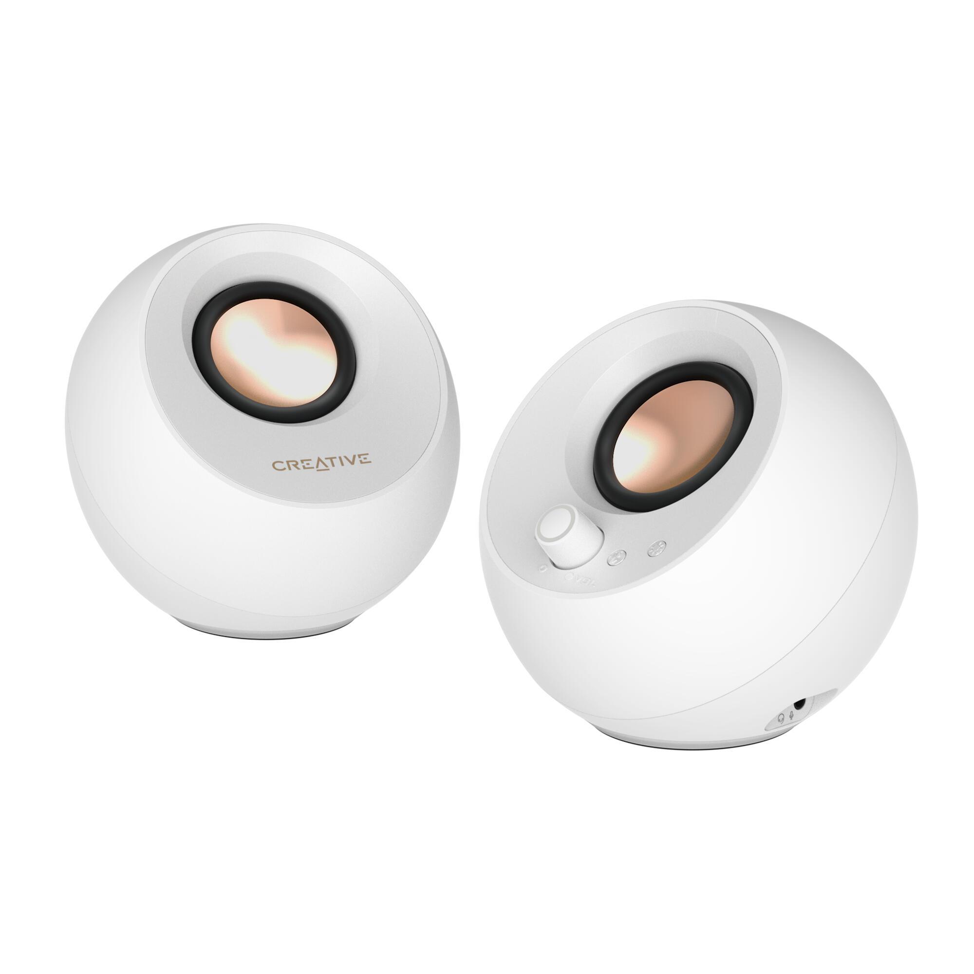 Creative Altoparlante Pebble Pro / 51MF1710AA003 Bianco Doppelpack