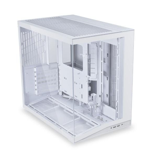 Lian Li PC-Gehäuse O11 Dynamic Mini V2 Flow Dual Chamber / O11DMIV2FW Weiß