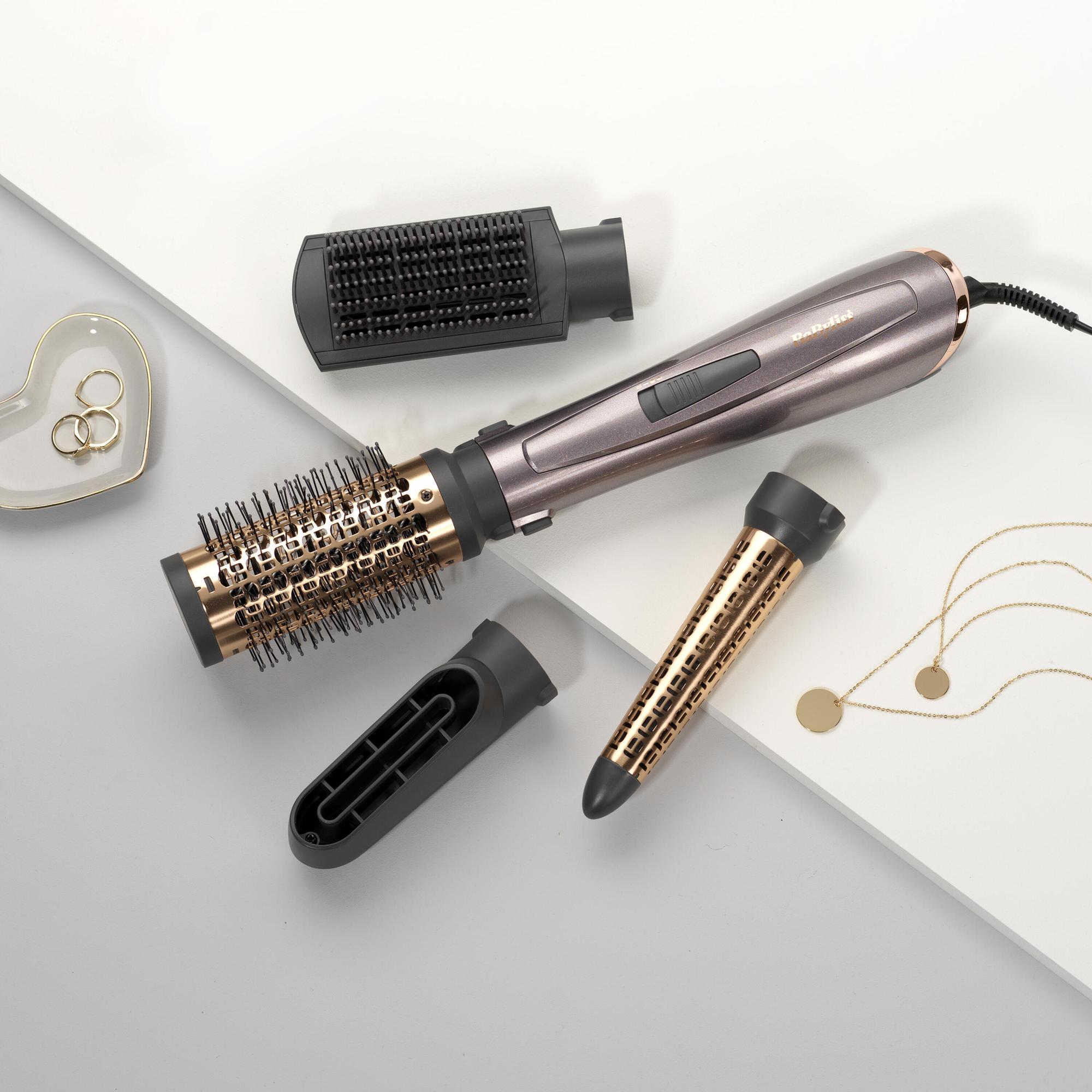 BaByliss Cepillo de aire caliente AS136E / AS136E Negro, cobre, paladio