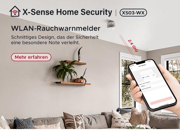 X-Sense Rauchmelder XS01-WX / ZASXS00208WGL Weiß