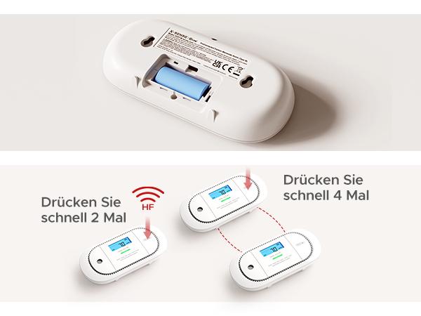 X-Sense Kohlenmonoxidmelder XC01-M / ZASXS00124WEU Weiß