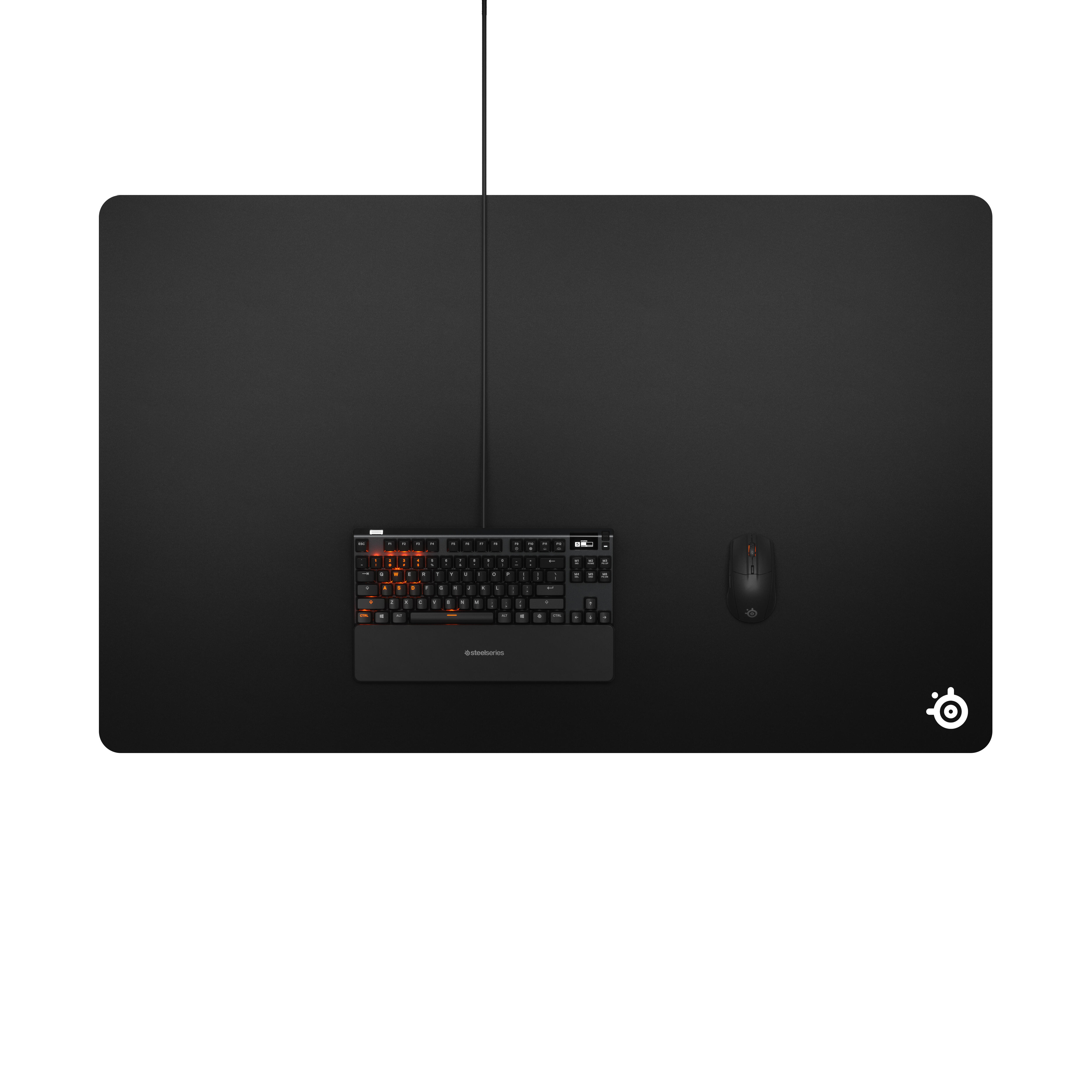 Steelseries Mauspad QcK Large / 63003 Schwarz