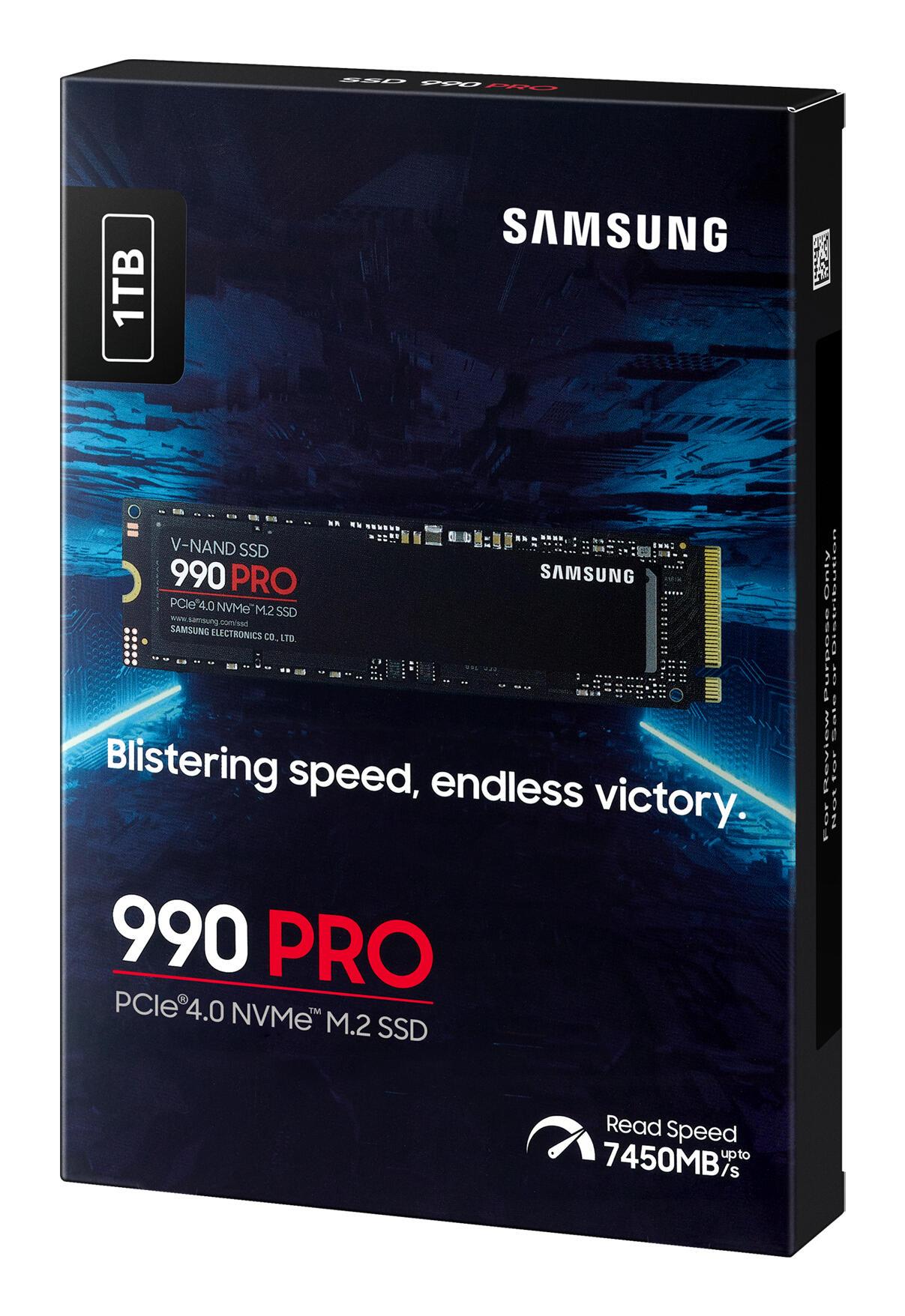 Samsung SSD M.2 Samsung 990 Pro / MZ-V9P1T0BW Multicolor