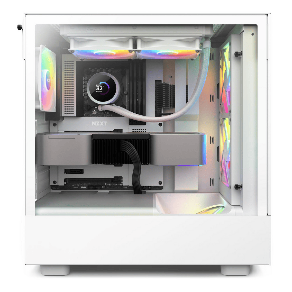 NZXT Wasserkühlung Kraken 240 RGB / RL-KR240-W1 Weiß NZXT Wasserkühlung Kraken 240 RGB / RL-KR240-W1 Weiß