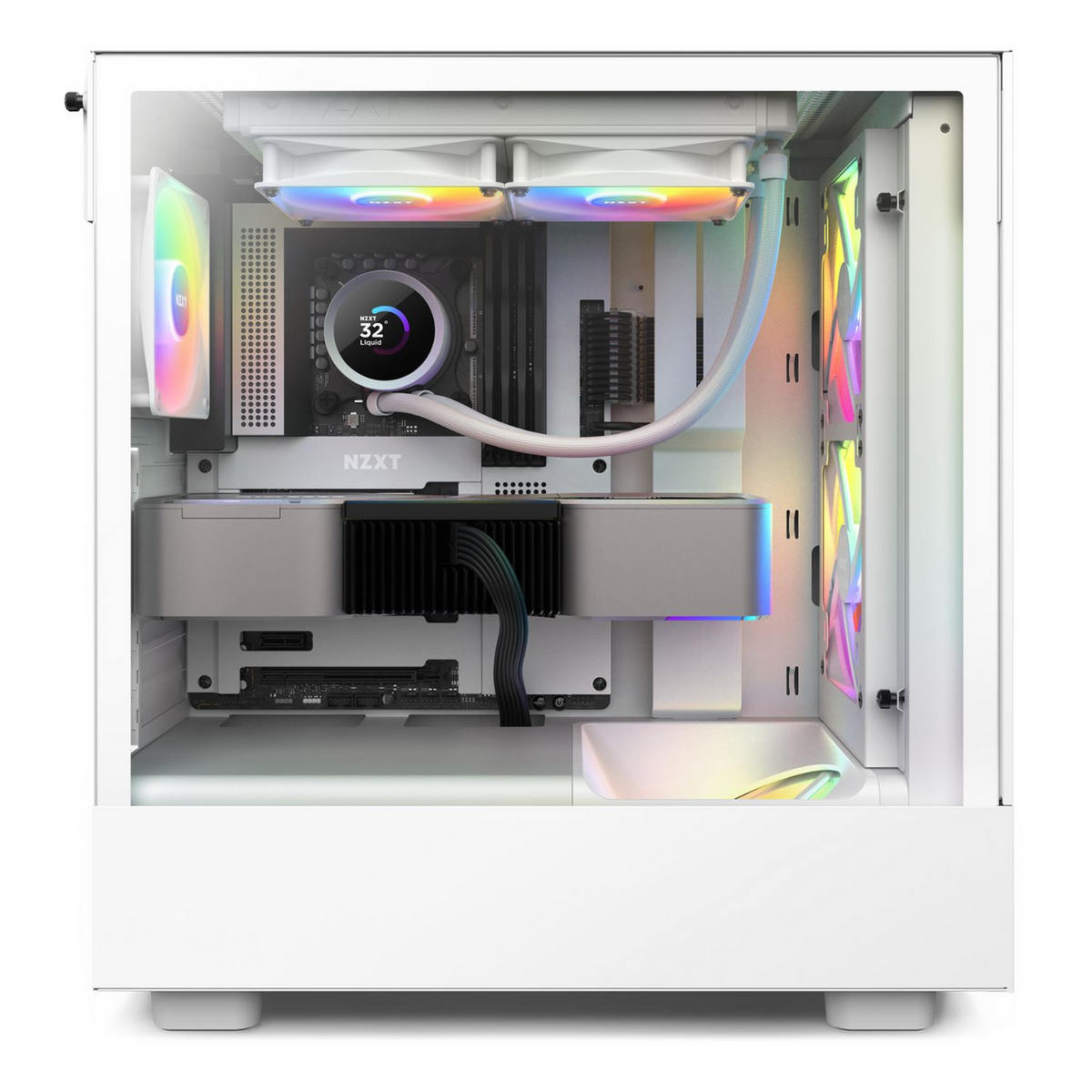 NZXT Wasserkühlung Kraken 240 RGB / RL-KR240-W1 Weiß NZXT Wasserkühlung Kraken 240 RGB / RL-KR240-W1 Weiß