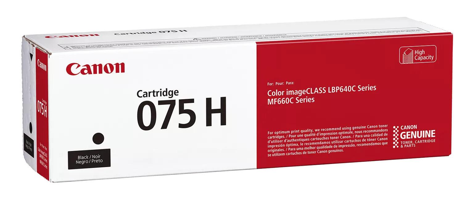 Canon Toner Cartridge 075 H BK / 6369C002 Nero