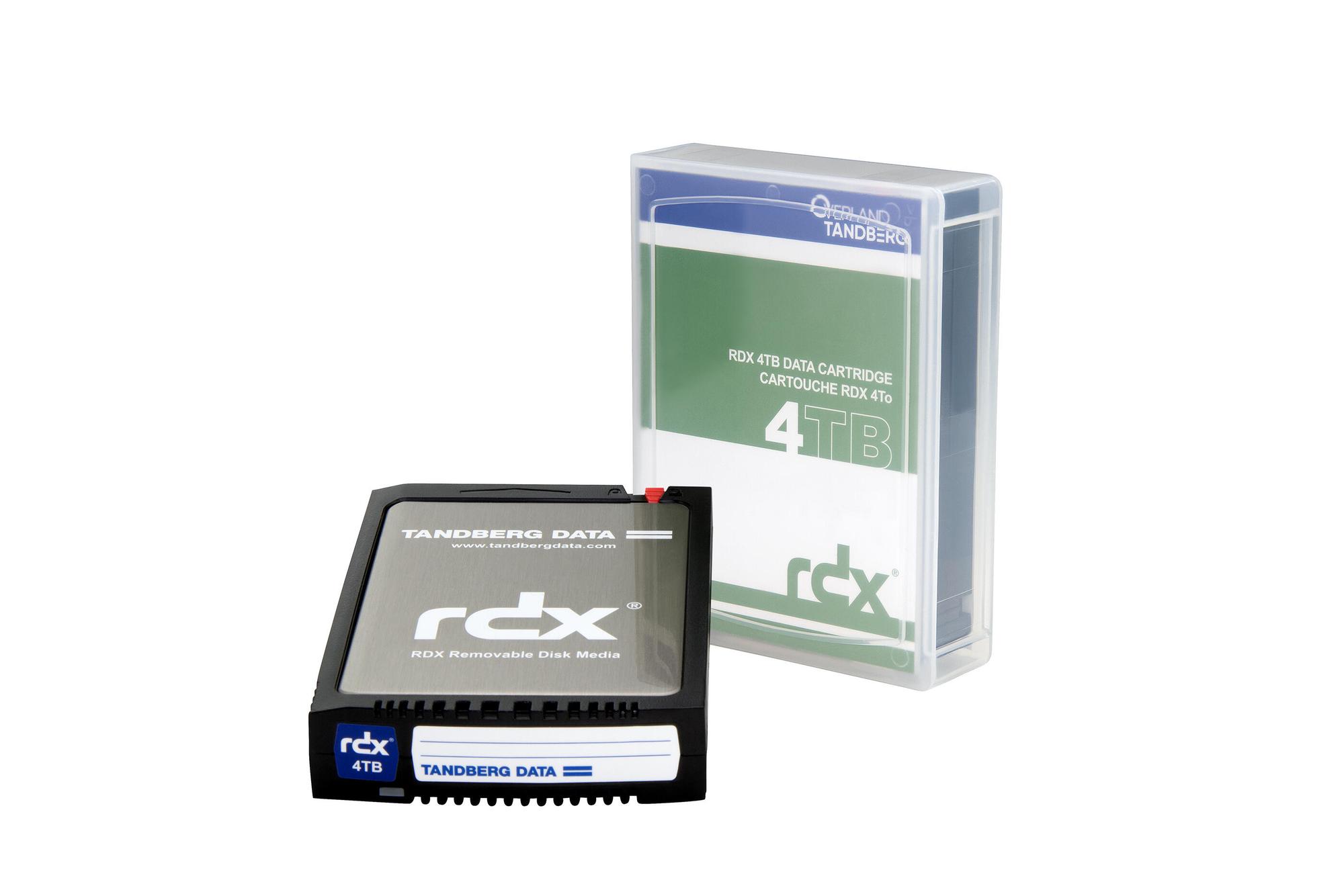 Tandberg Data RDX cassette OT HDD 4TB / 8824-RDX Black