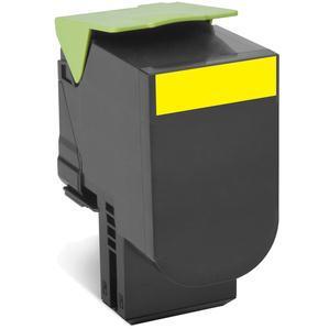 Lexmark Tóner 802HY / 80C2HYE Amarillo XXL