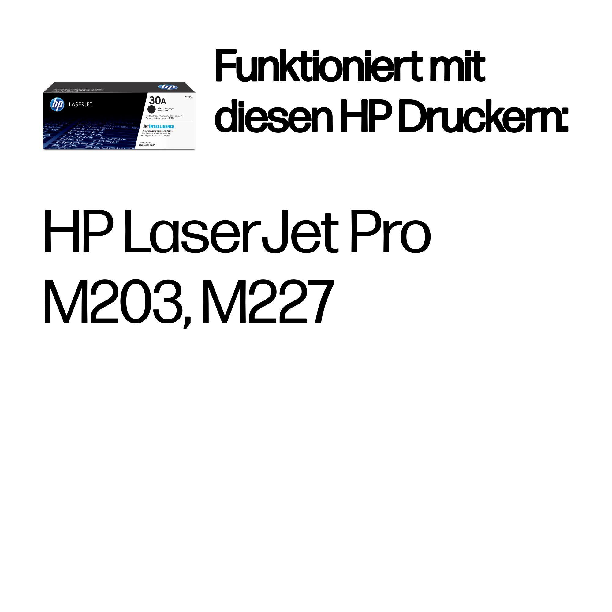 HP Toner 30A / CF230A Noir Standard