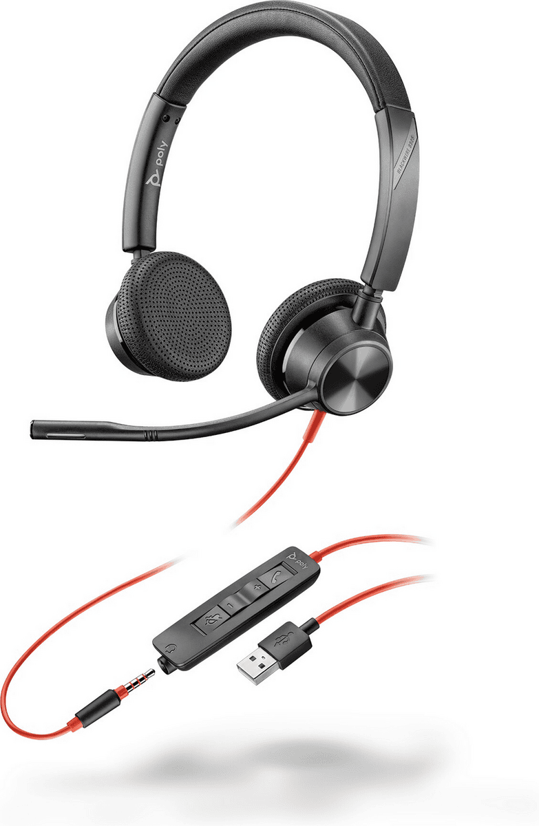 Plantronics/Poly Headset Blackwire 3325 / 76J20AA Schwarz
