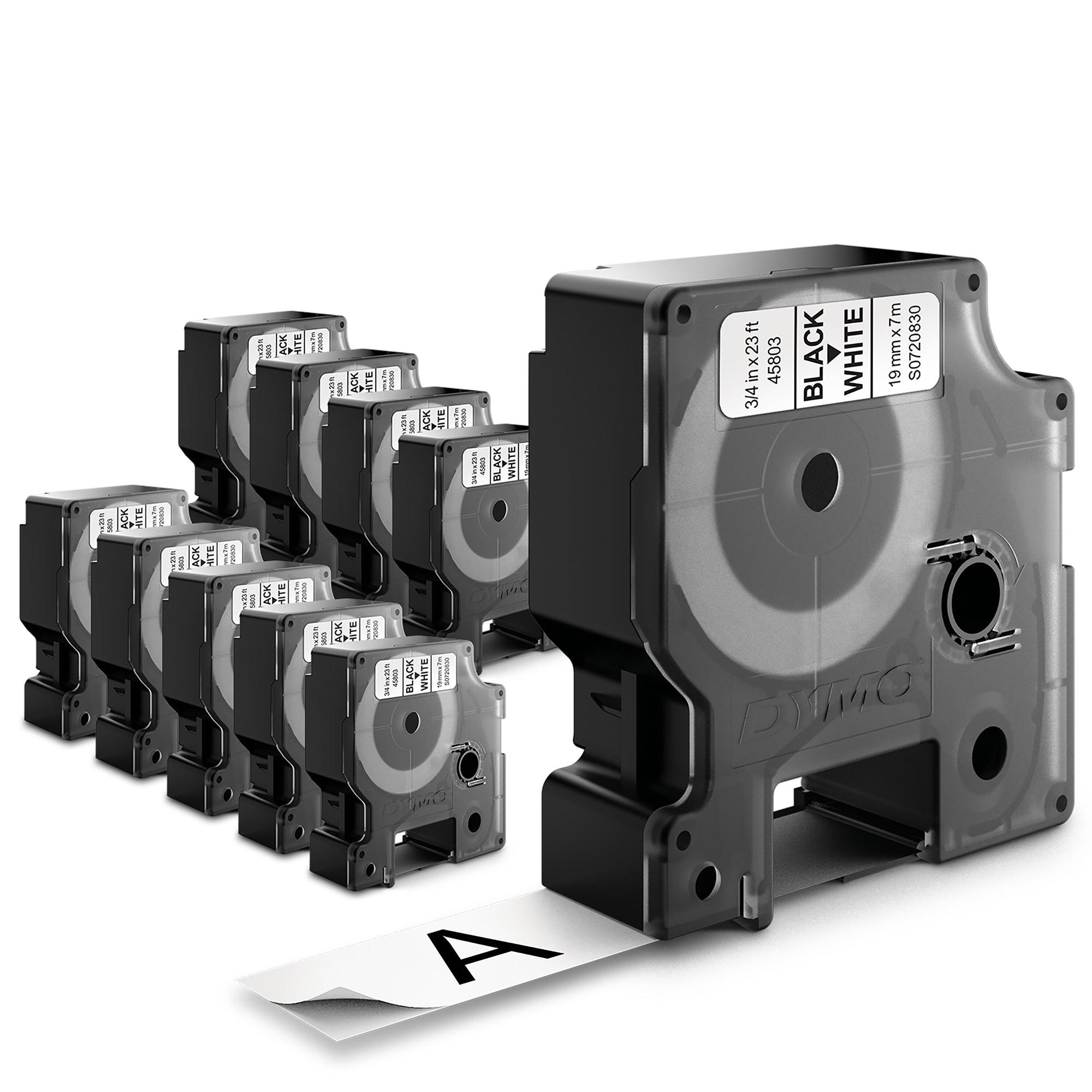 DYMO Etiqueta 2093098 / 2093098 Negro, blanco 10-Pack