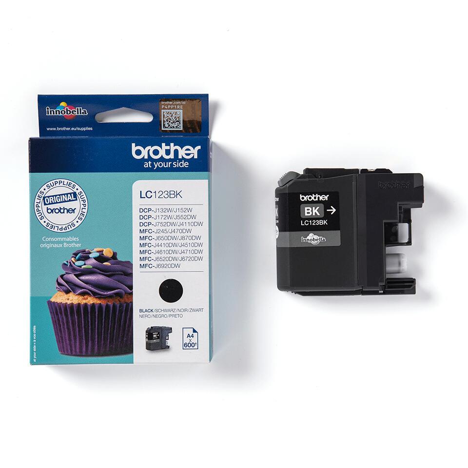 Brother Ink LC-123BK / LC123BK Black Standard