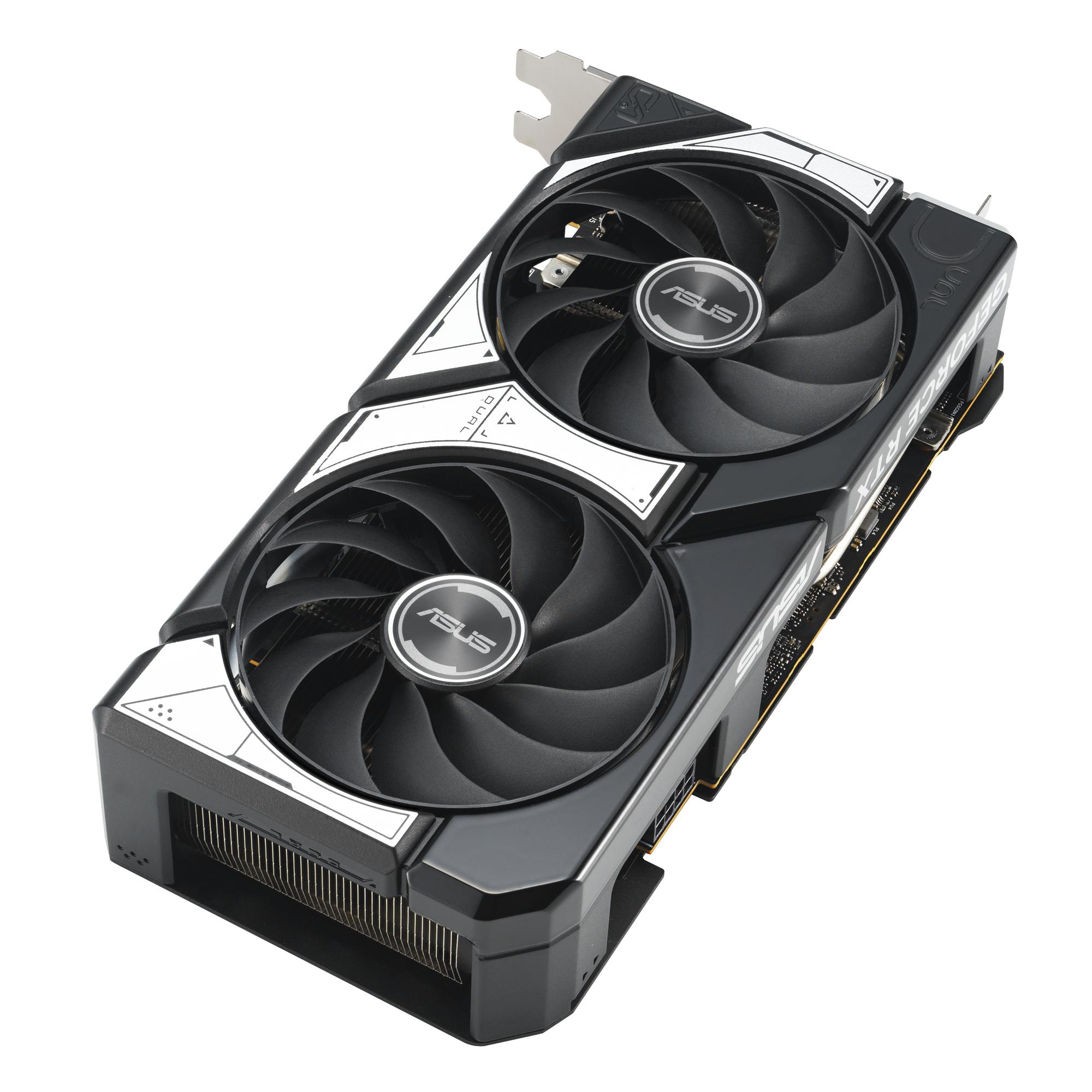 ASUS Grafikkarte DUAL RTX5060 O8G / 90YV0N12-M0NA00 Schwarz, Grau