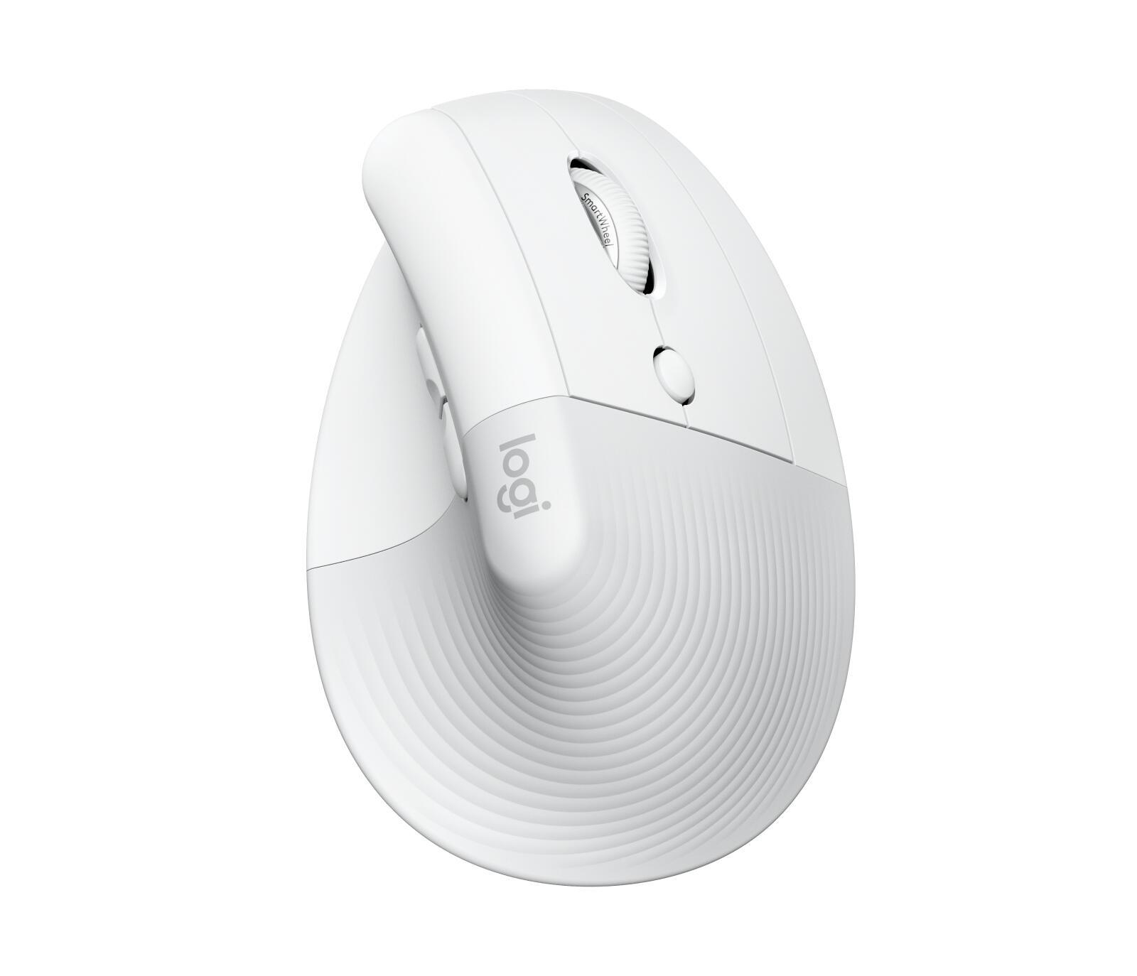 Logitech Ratón Lift Vertical Mac / 910-006477 Blanco