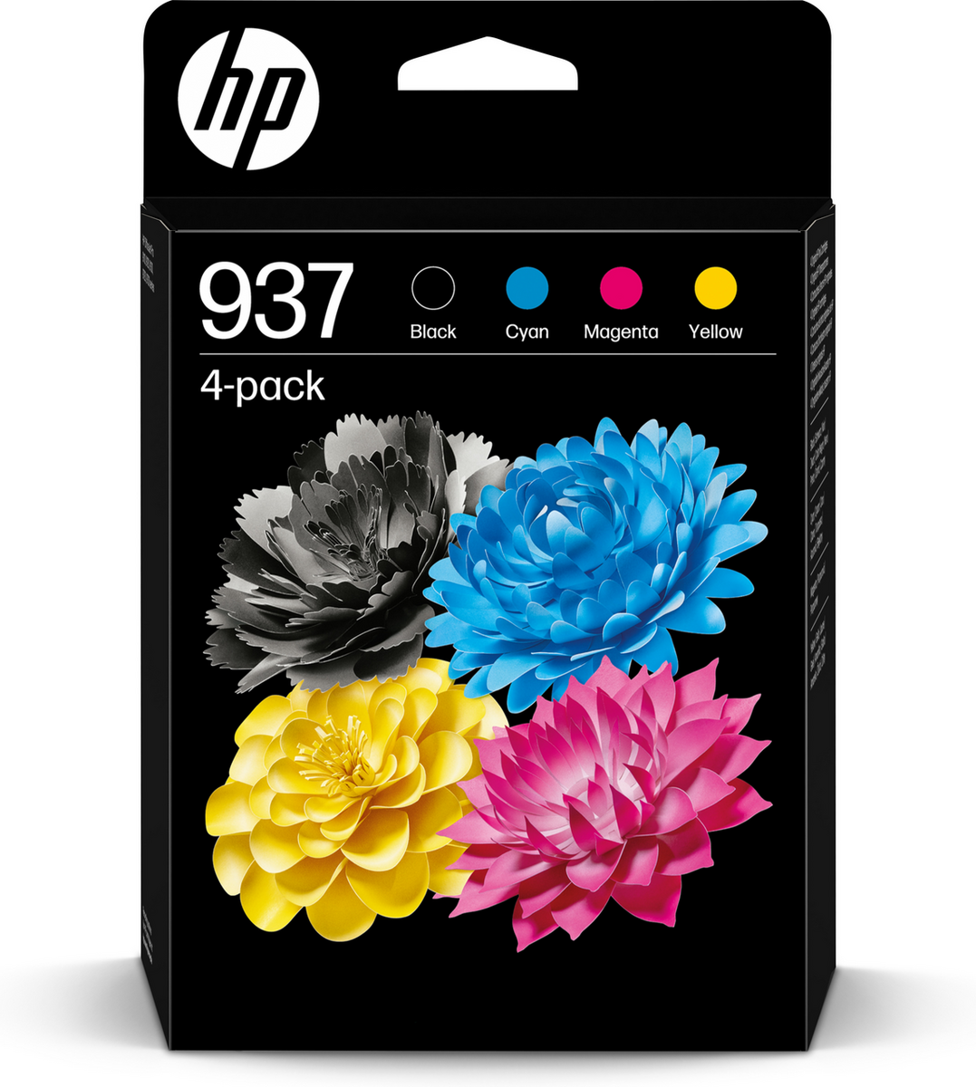 HP Tinte 937 / 6C400NE BK,C,M,Y