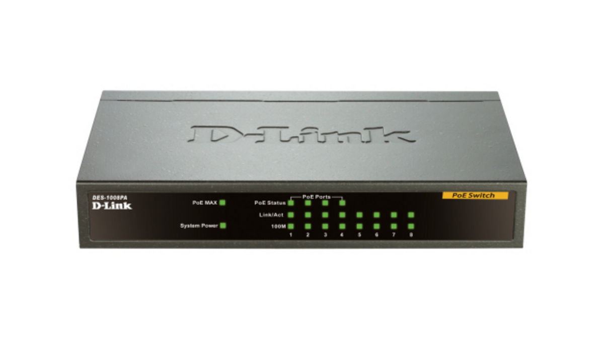 D-Link Switch ES1008P / DES-1008PA Black
