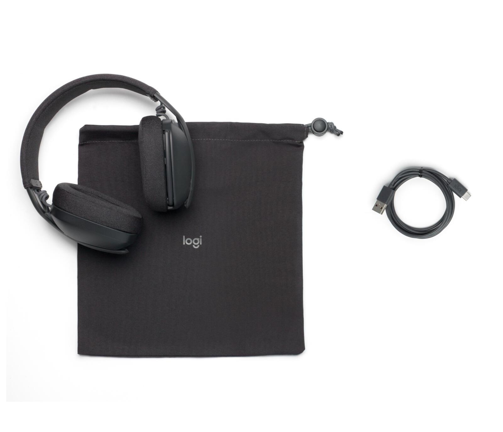 Logitech Auriculares Zone Vibe 100 / 981-001213 Grafito