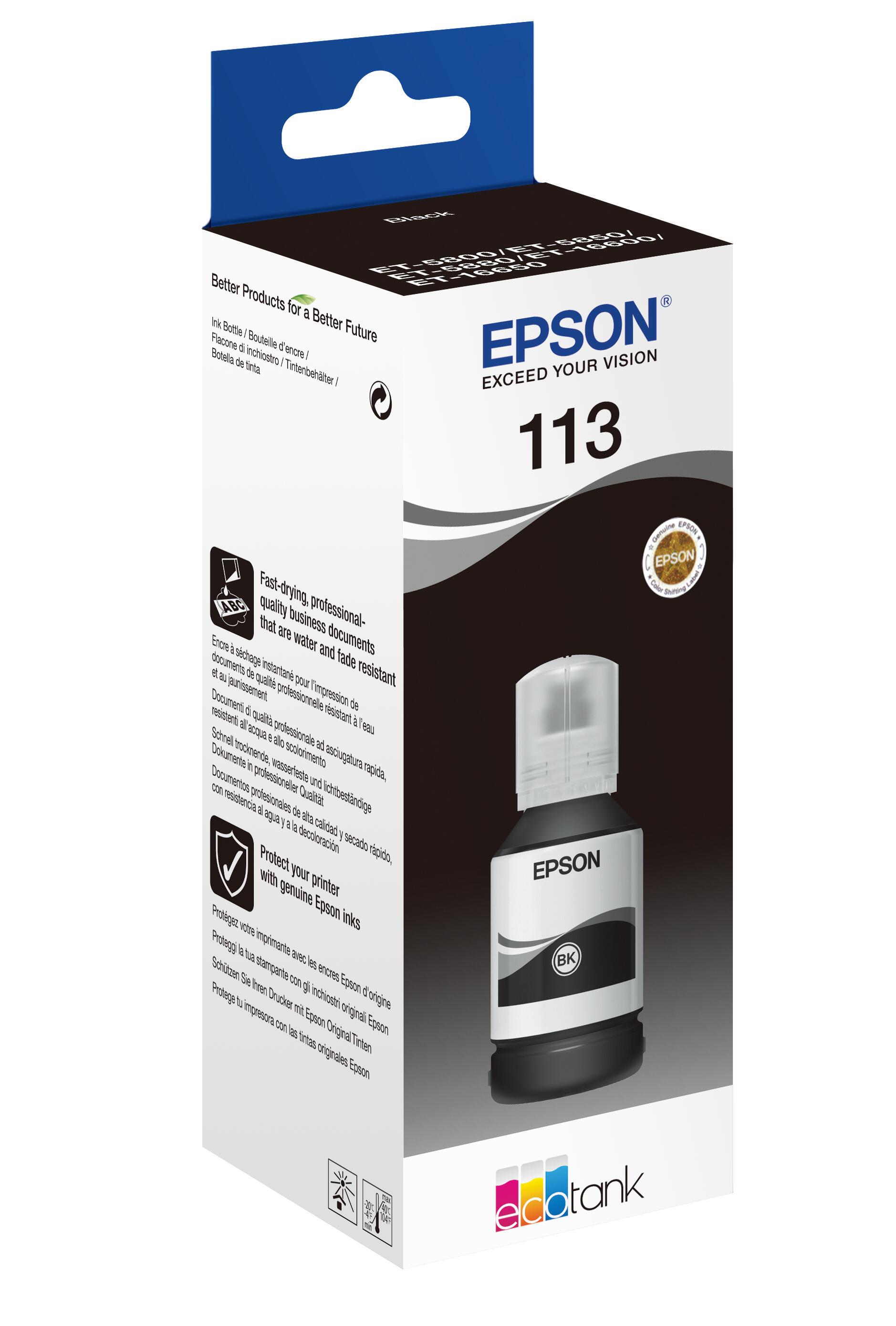 Epson Tinta 113 / C13T06B140 Negro Standard