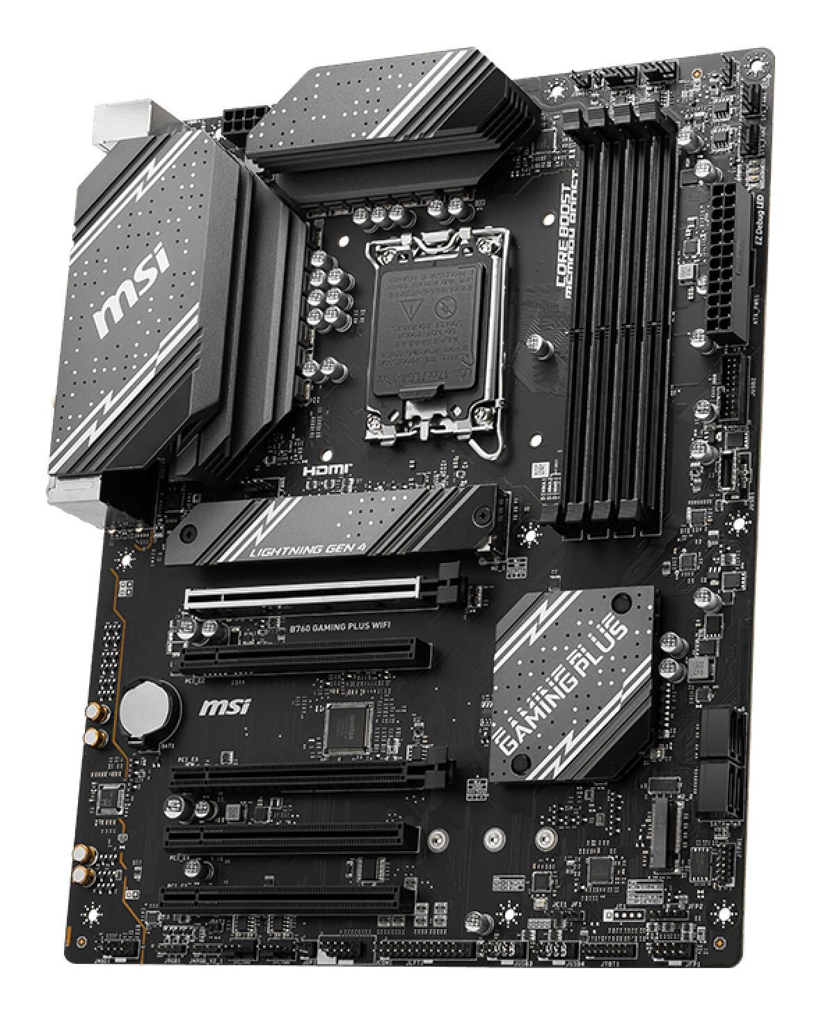MSI Mainboard B760 Gaming Plus Wifi / 7D98-007R Black