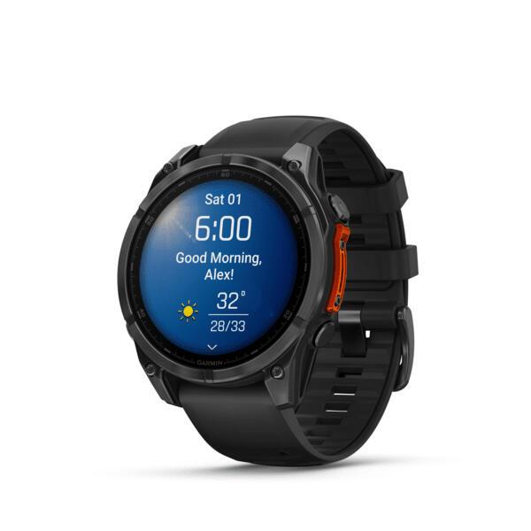 Garmin Indossabile Fenix 8 - 47 mm 02904 / 010-02904-00 Nero 3,56 cm (1,4")
