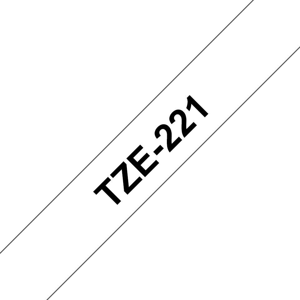 Brother Ruban encreur TZE-221 / TZE221 Noir, blanc