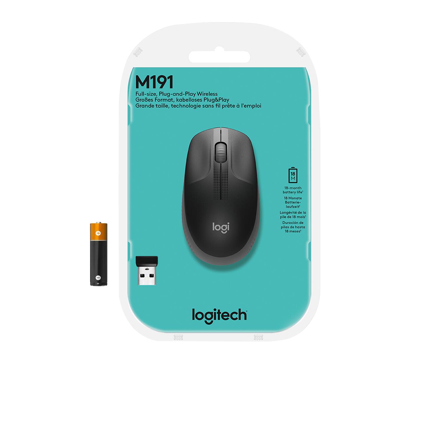 Logitech Ratón M190 / 910-005905 Antracita