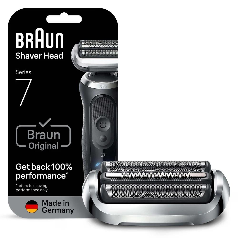 Braun Rasierklinge Kombipack 74S / 189066 Schwarz, Edelstahl Standard