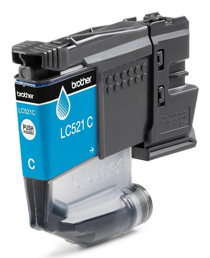 Brother Inchiostro LC-521C / LC521C Ciano Standard