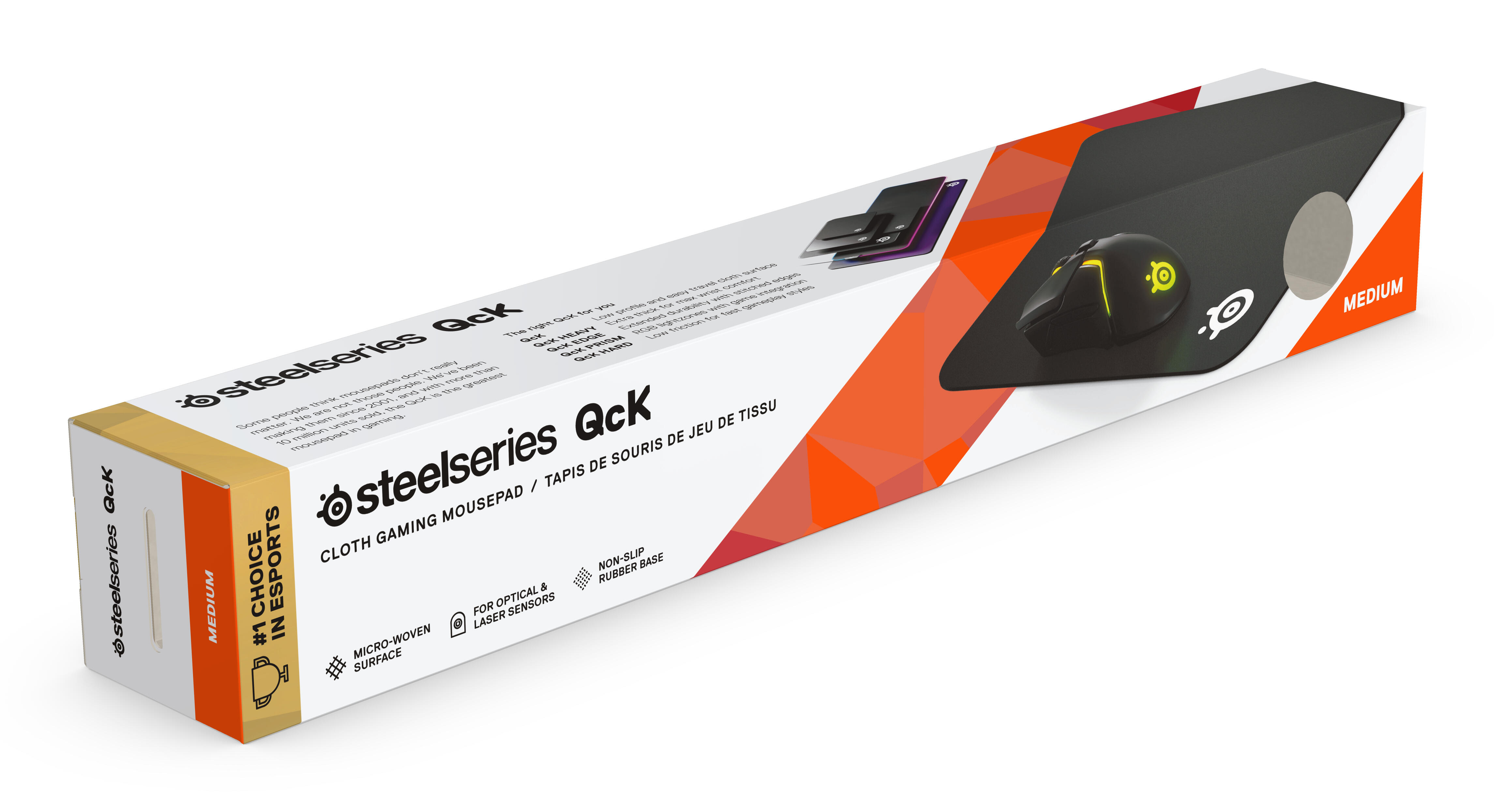 Steelseries Mauspad QcK Large / 63003 Schwarz