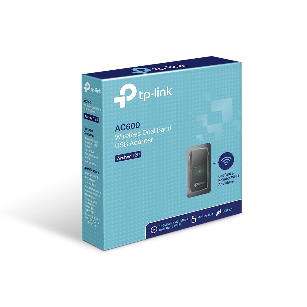 TP-Link Antenna WLAN USB T2U V3 / ARCHER T2U V3 Nero