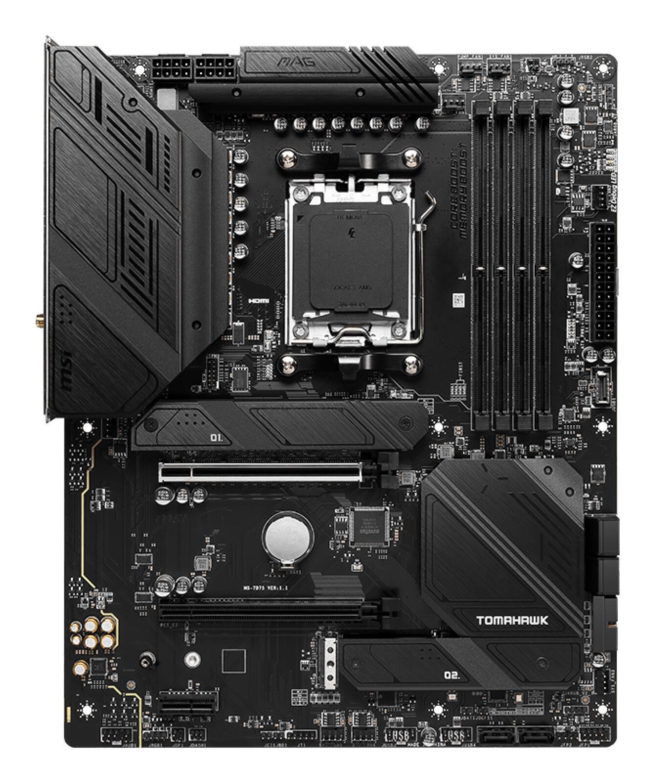 MSI Carte mère MAG B650 Tomahawk Wifi / 7D75-001R Noir
