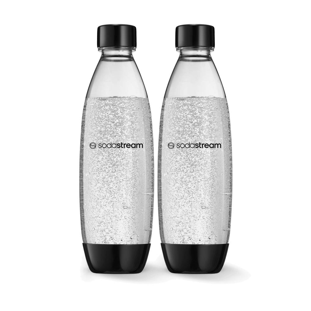 SodaStream Plastic bottle Fuse / 1741260410 Black, transparent Doppelpack