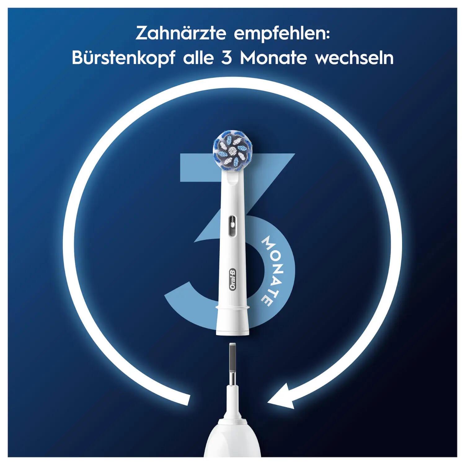 Oral-B Spazzolino da denti collegabile 8x Sens / 860649 Bianco 8-Pack
