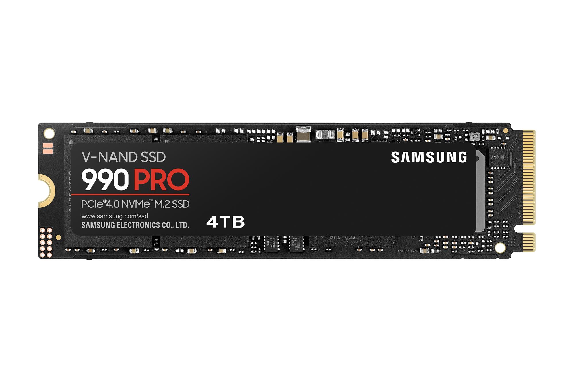 Samsung M.2 SSD Samsung 990 Pro / MZ-V9P4T0BW Schwarz