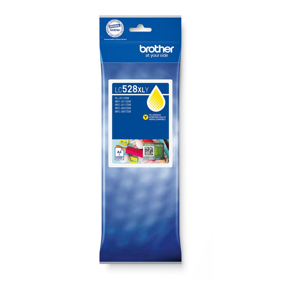 Brother Tinta LC-528XLY / LC528XLY Amarillo XXL