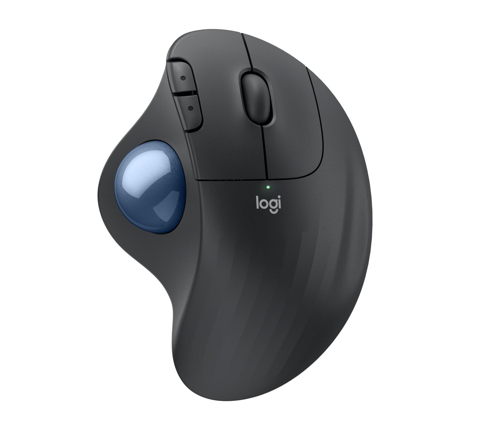 Logitech Ratón M575 Ergo Business / 910-006221 Grafito