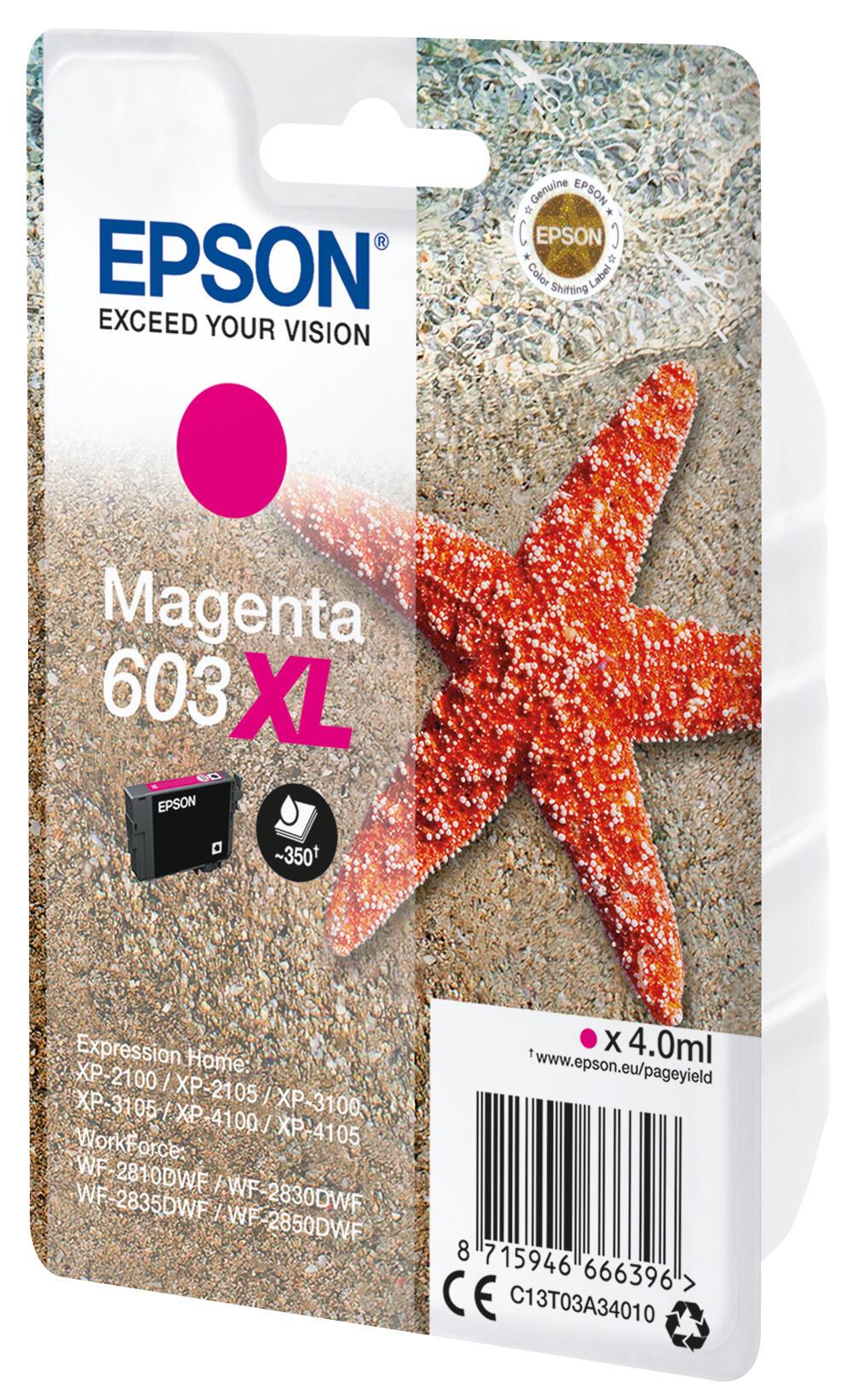 Epson Ink 603XL / C13T03A34010 Magenta XL
