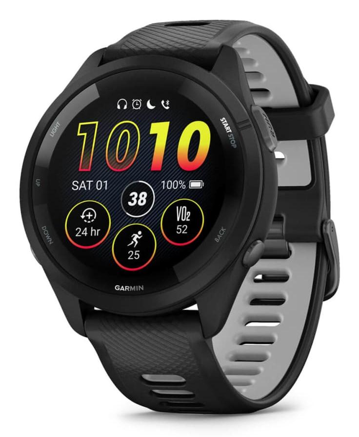 Garmin Wearable Forerunner 265 / 010-02810-10 Noir 3,3 cm (1,3")