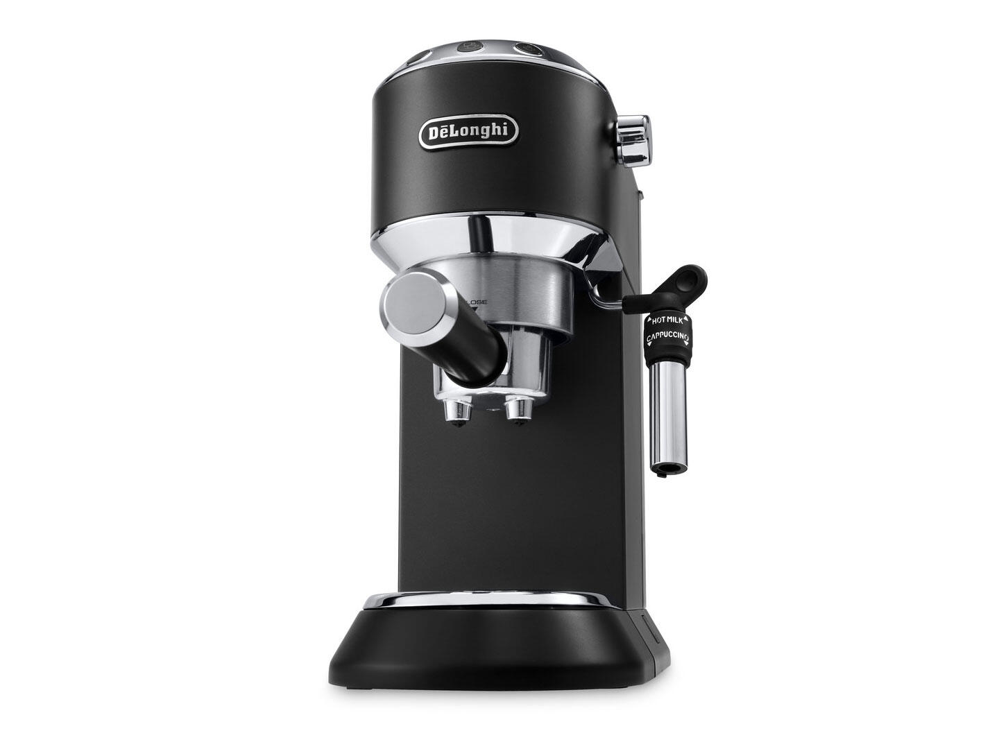 De’Longhi Macchina portafiltro Dedica EC 685 / EC685.BK Nero, argento