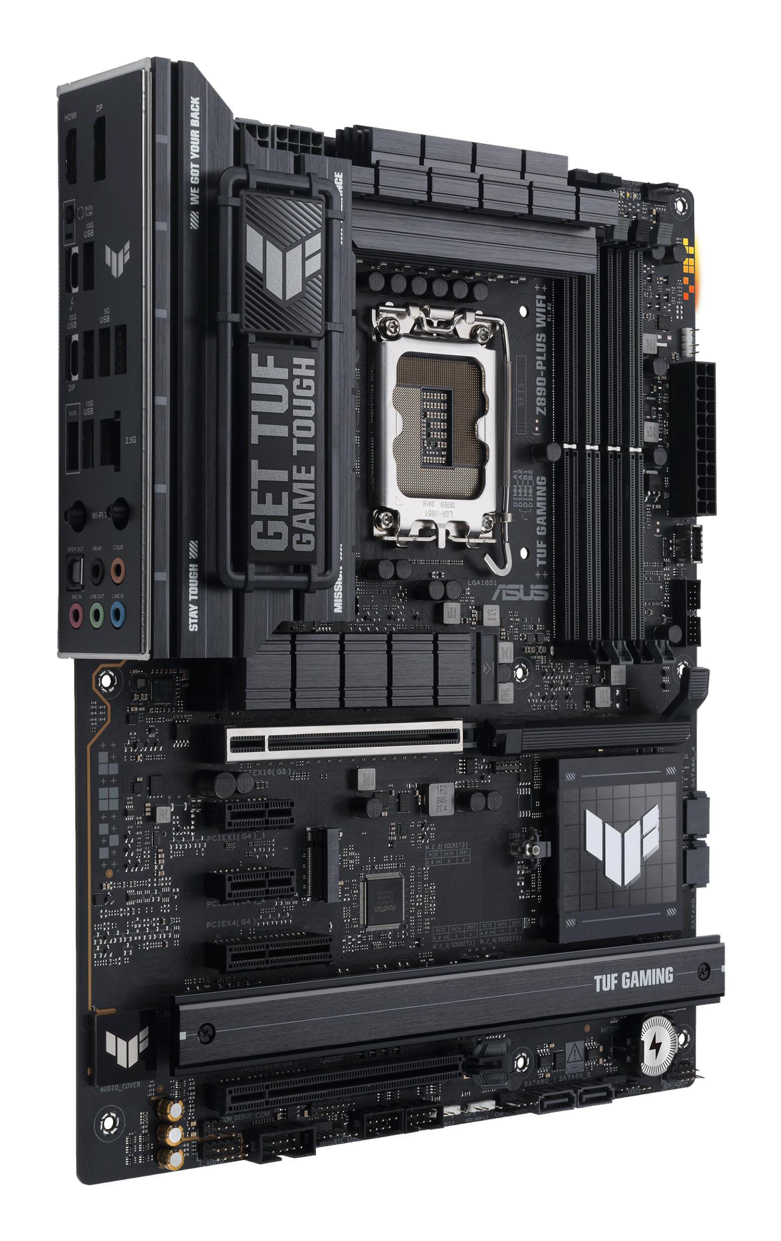 ASUS Carte mère TUF Gaming Z890-Plus WiFi / 90MB1IQ0-M0EAY0 Noir