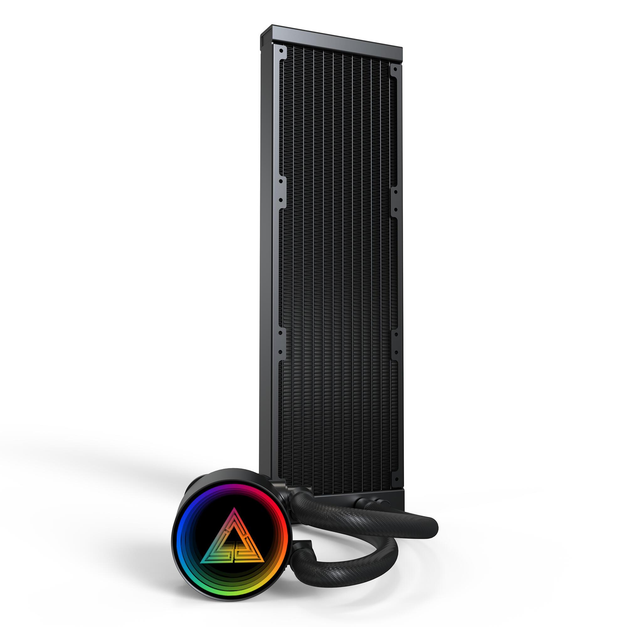 Montech Raffreddamento ad acqua LightFlow ARGB 360 / LIGHTFLOW ARGB 360 (B) Nero XL