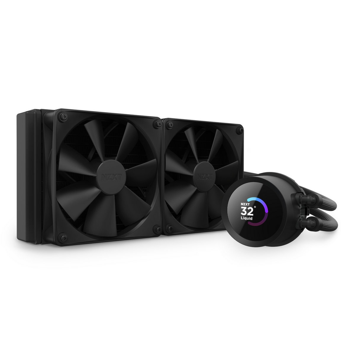 NZXT Refrigeración por agua Kraken 240 / RL-KN240-B1 Negro