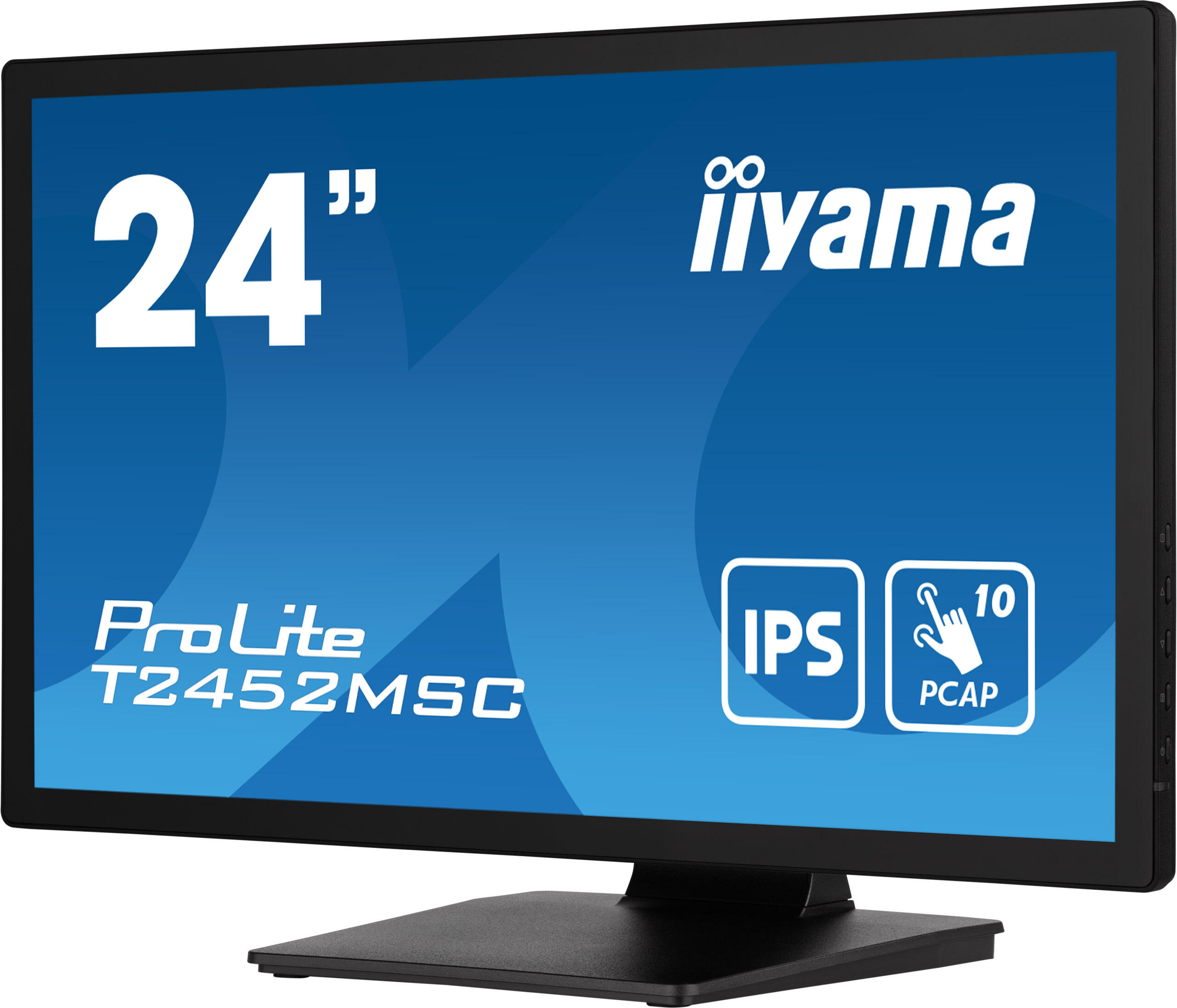 iiyama Digital signage ProLite T2452MSC / T2452MSC-B1 Black 60.5 cm (23.8")