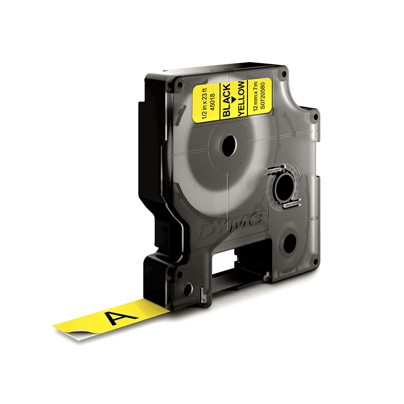 Dymo Ribbon 45018 / S0720580 Black on yellow