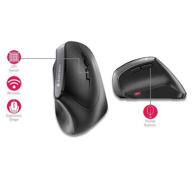 CHERRY Mouse MW4500B / JW-4500 Black