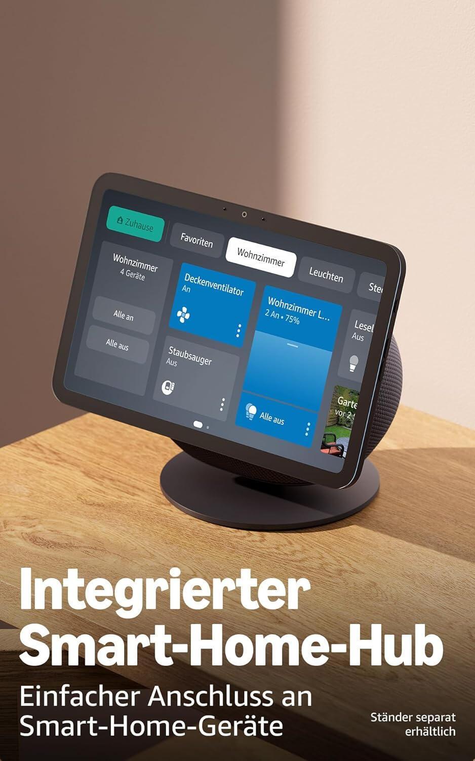 Amazon Smart-Home-Steuerung Echo Show 8 / B0DTQF1MQT Grau 22,1 cm (8.7")