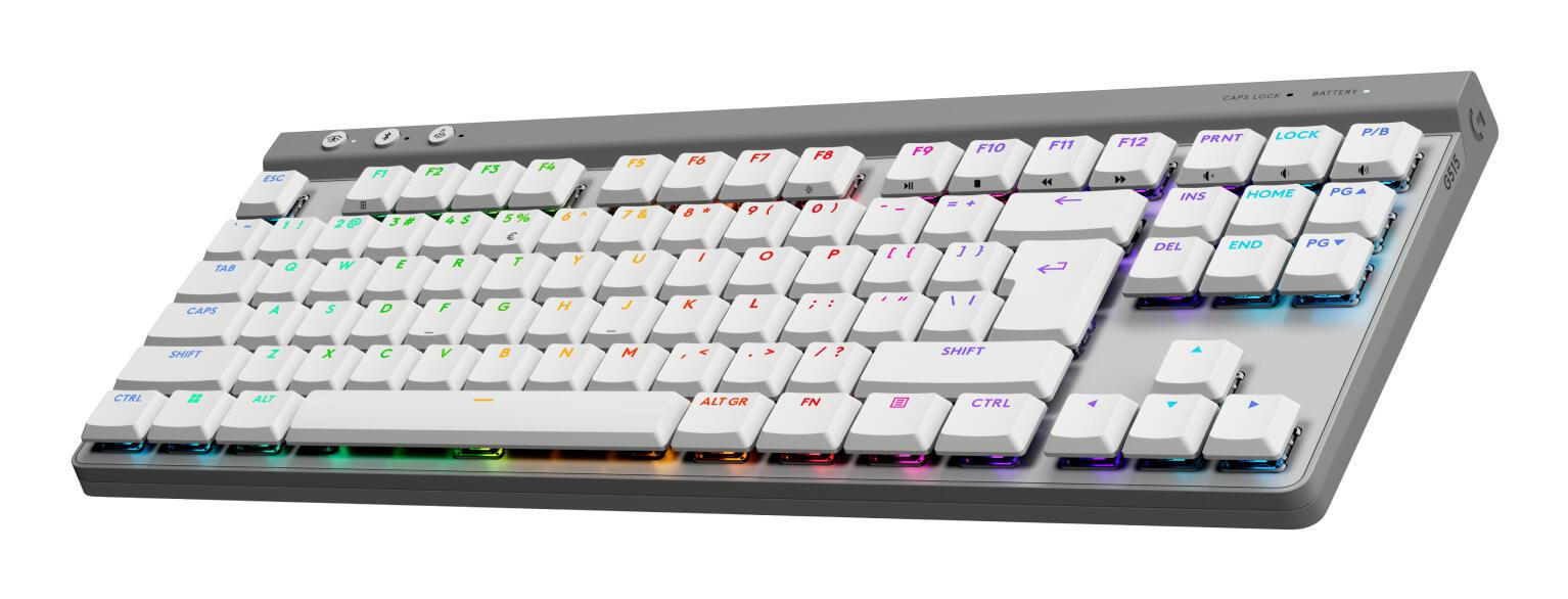 Logitech Tastatur G515 Lightspeed TKL GL Tactile / 920-012539 Weiß Standard