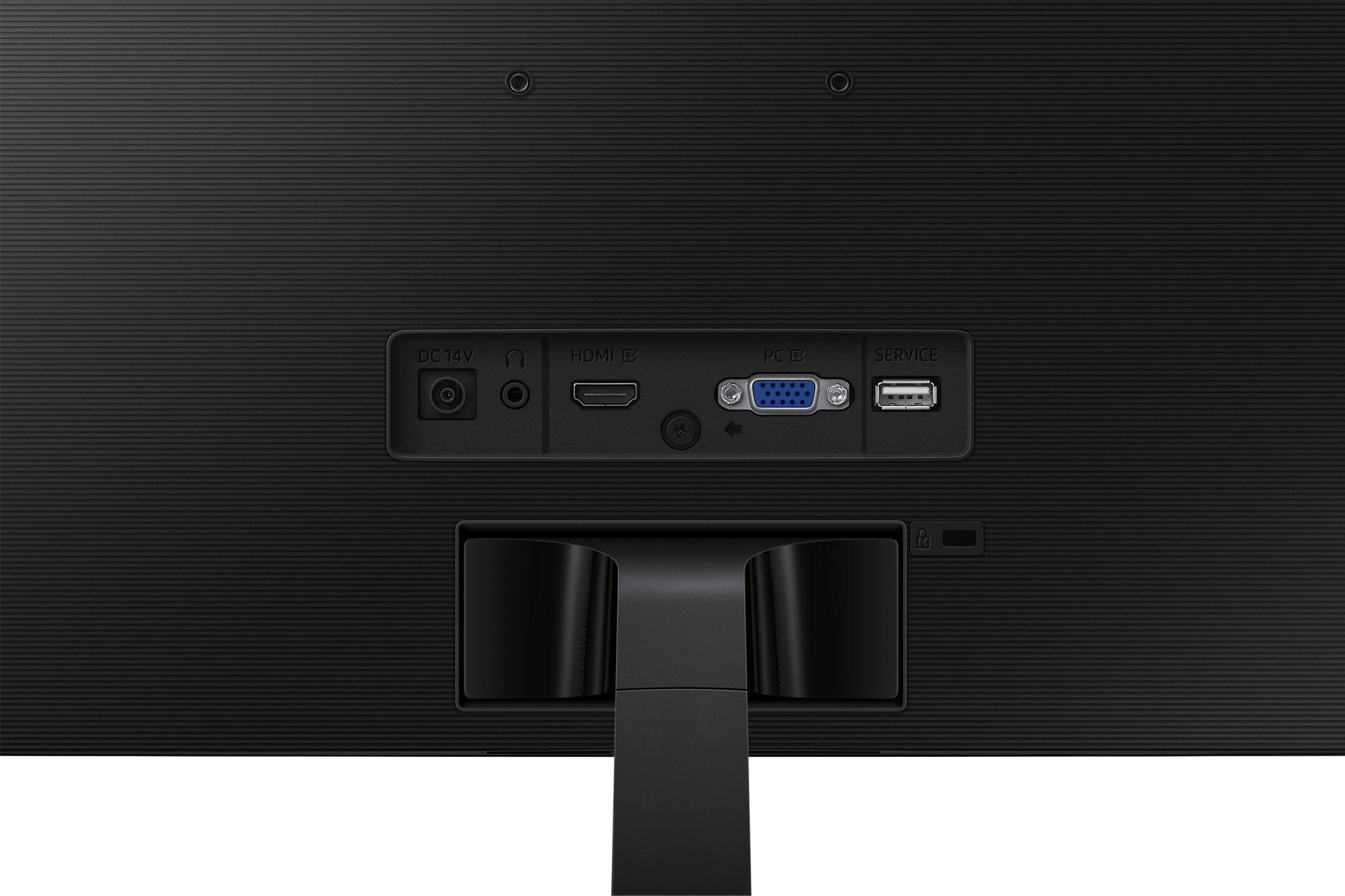 Samsung Monitor Essential LS24D364GAU / LS24D364GAUXEN Nero 61 cm (24")