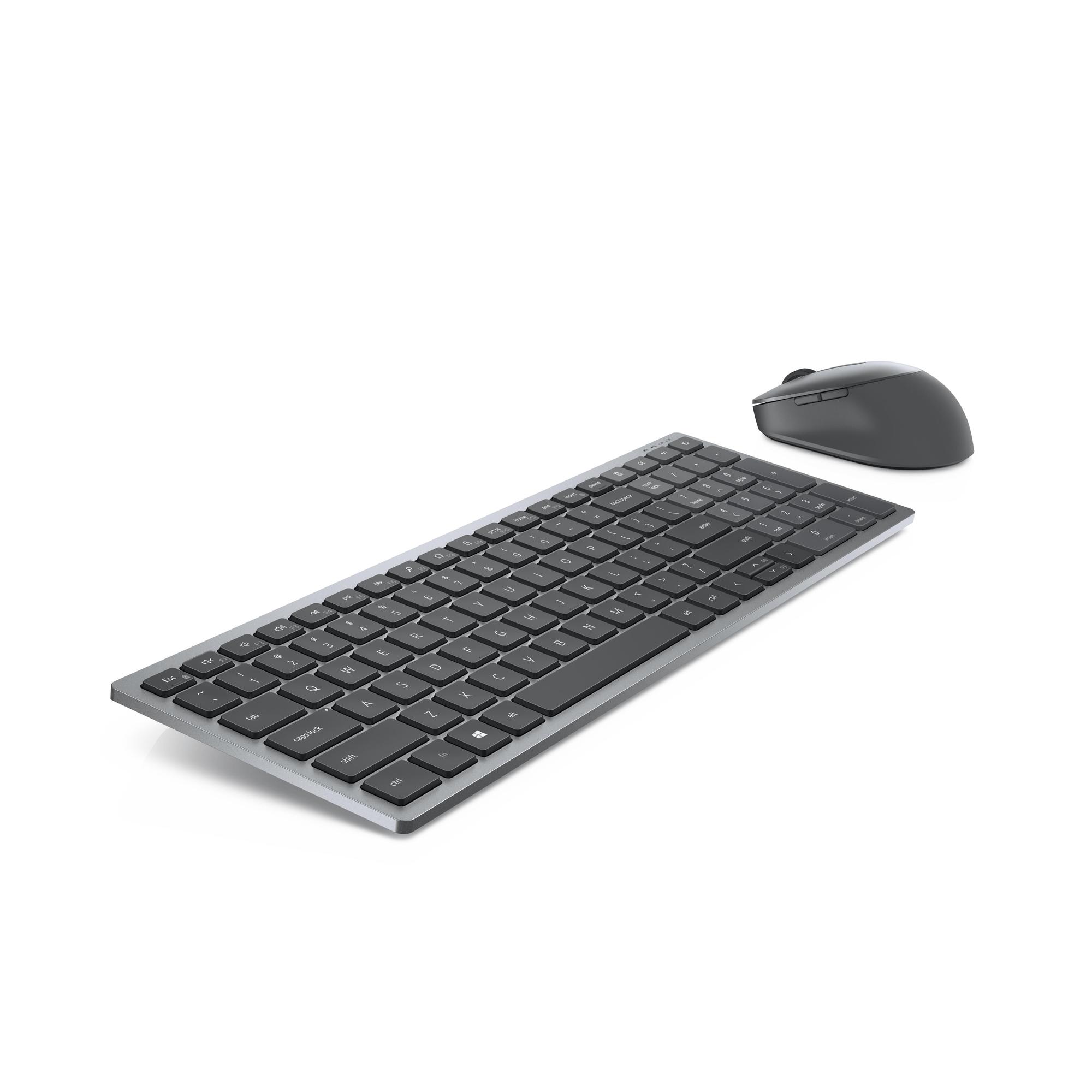 DELL Ensemble souris et clavier Pro Plus KM7120W US-Int / 580-AIWM Gris, titane