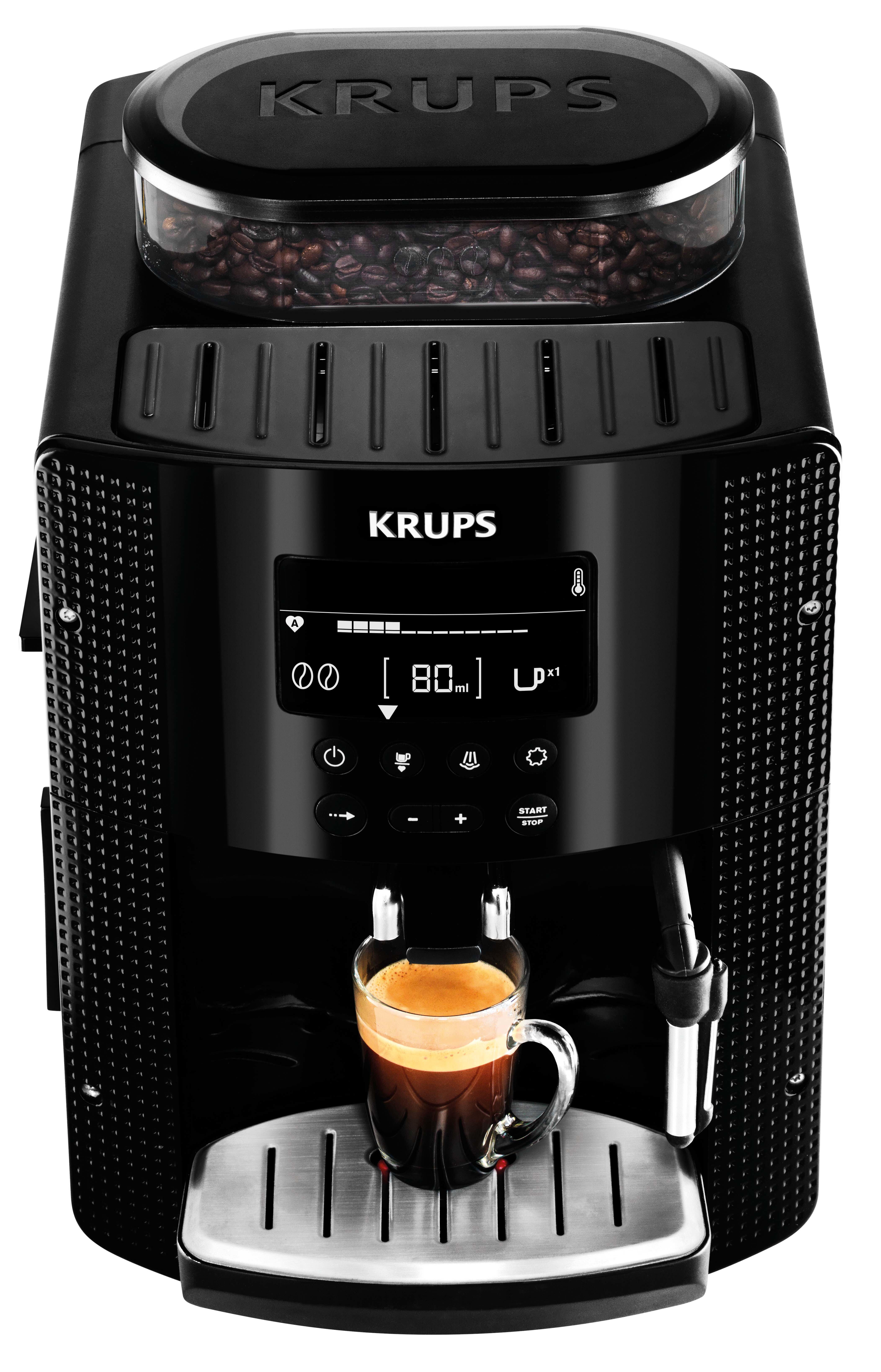 Krups Macchina da caffè completamente automatica EA8150 / EA8150 Nero